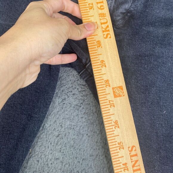 Citizens of Humanity Emerson Mid Rise Relaxed In Black Wash Sz 33 - Picture 5 of 14